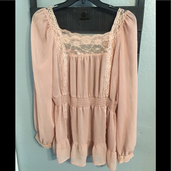 Candie's Tops - Candies Lace Blouse